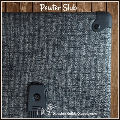 pewter slub tolex
