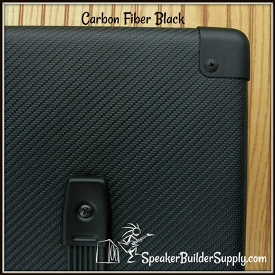 Black Carbon Fiber Pattern Tolex