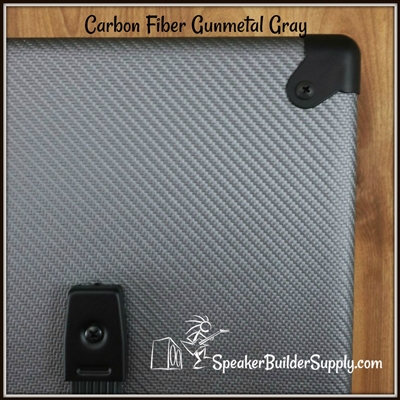 Gunmetal Gray Carbon Fiber Pattern Tolex