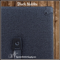 Black Nubtex tolex