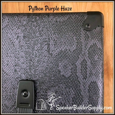 Python snakeskin pattern tolex in Purple Haze