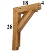 Cedar Wood Bracket, Style - G05