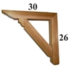 Cedar Wood Bracket, Style - G14