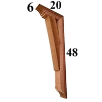 Cedar Wood Bracket, Style - G44