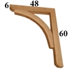 Cedar Wood Bracket, Style - G50