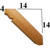 Cedar Wood Brace, Style - BR02