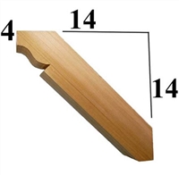 Cedar Wood Brace, Style - BR02