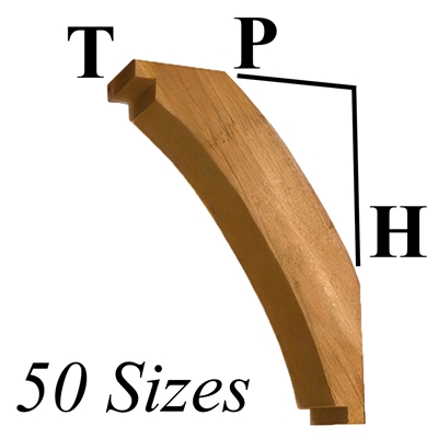 Cedar Wood Brace, Style - BR04