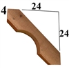 Cedar Wood Brace, Style - BR10