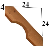 Cedar Wood Brace, Style - BR10