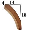 Cedar Wood Brace, Style - BR12