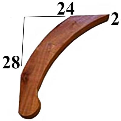 Cedar Wood Brace, Style - BR13