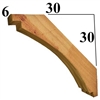 Cedar Wood Brace, Style - BR15