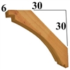 Cedar Wood Brace, Style - BR15