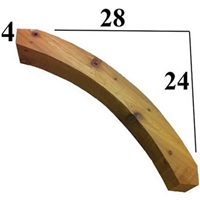 Cedar Wood Brace, Style - BR17