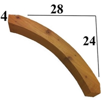 Cedar Wood Brace, Style - BR17