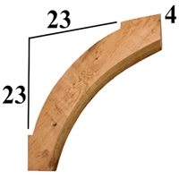 Cedar Wood Brace, Style - BR27