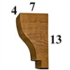 Cedar Wood Corbel, Style - CC08