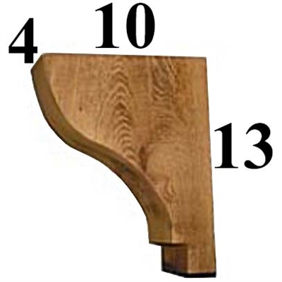 Cedar Wood Corbel, Style - CC15