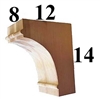 Cedar Wood Corbel, Style - CC17