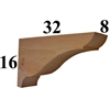 Cedar Wood Corbel, Style - CC21