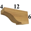 Cedar Wood Corbel, Style - CC28