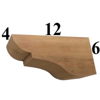 Cedar Wood Corbel, Style - CC32