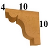 Cedar Wood Corbel, Style - CC33