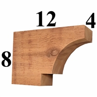 Cedar Wood Corbel, Style - CC44