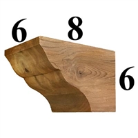 Cedar Wood Corbel, Style - CC51