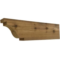 Cedar Rafter Tail, Style - RT08