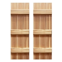 3-Board and 3-Batten Cedar Shutters