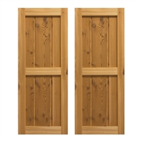 Cedar Exterior Shutters