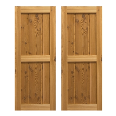Cedar Exterior Shutters