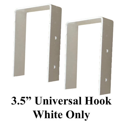 3.5" Window Box Fence Rail Hook