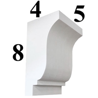 Decorative PVC Corbel, Style - C25