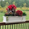 42" New Age Modern Railing Planter For Porch And Deck Rails