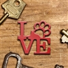 LOVE Animals Keychain