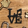 LOVE Music Keychain