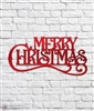 Merry Christmas Vintage Style Metal Sign