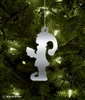 Metal Elf Girl Tree Ornament