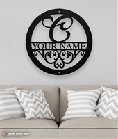 Custom Circle Monograms