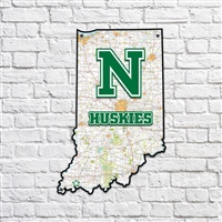 North Huskies Indiana Map