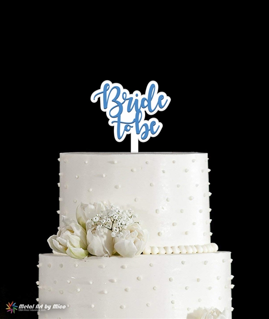 Bride to Be Cake Topper