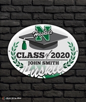 2020 North Graduation Metal Plaque