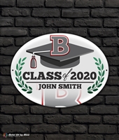 2020 Bosse Graduation Metal Plaque