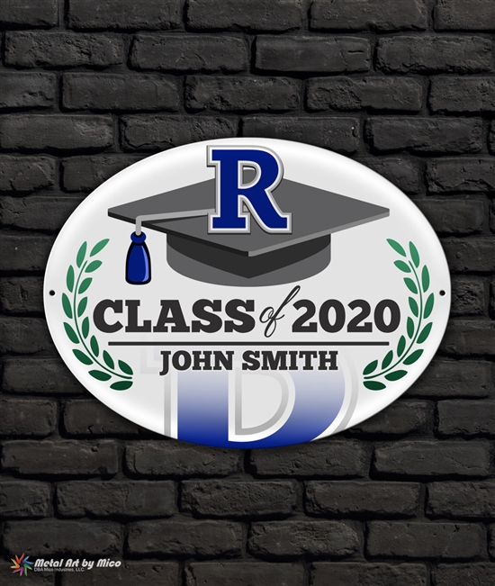 2020 Reitz Graduation Metal Plaque