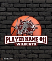 Custom Mt Vernon Wildcats Basketball