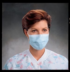 MASK LTX FREE EAR LOOP BLUE 50