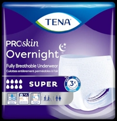 Tena ProSkin Overnight Super Fully Breathable Underwear XL